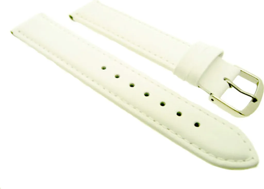 Cinturino 20mm Bianco Rece Mona | Compatibile Smartwatch e Analogici