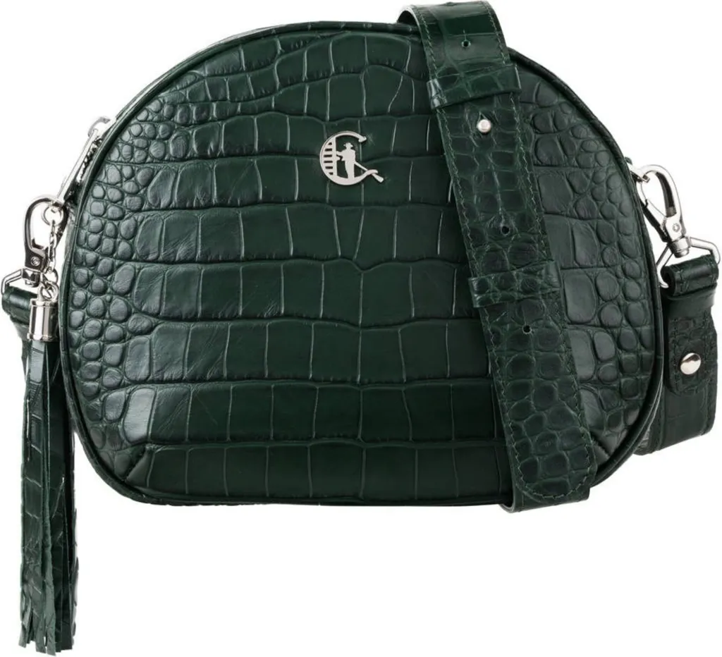Sac Canaletto en cuir gaufré crocodile TD740s114 - Élégance Italienne