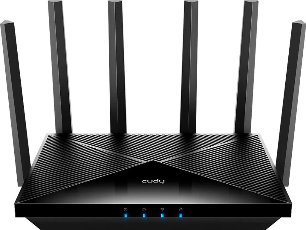 Cudy WR11000 router wireless 2,5 Gigabit Ethernet Tri-band (2,4 GHz / 5 GHz / 6 GHz) Nero