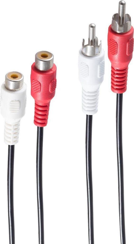 shiverpeaks BASIC-S Audiokabel, 2 x Cinchstecker