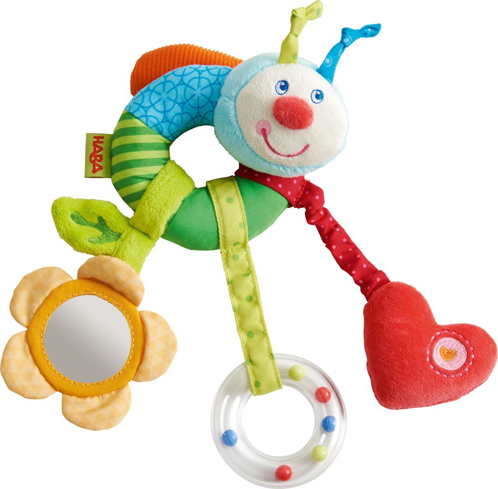 HABA Greiffigur Regenbogenwurm Greifling 302837 Produktbild 