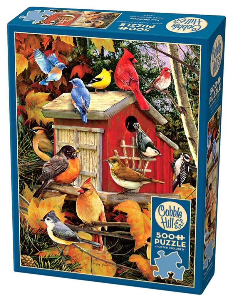 Puzzle 500 Jesienny domek dla ptaków 112651 Zdjęcie produktu 