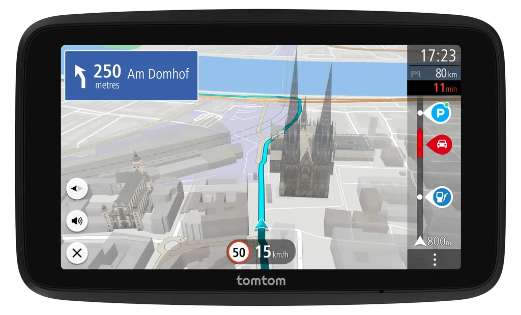GPS TomTom Go Navigator 6 2nd Gen avec Cartographie Monde et Wi-Fi