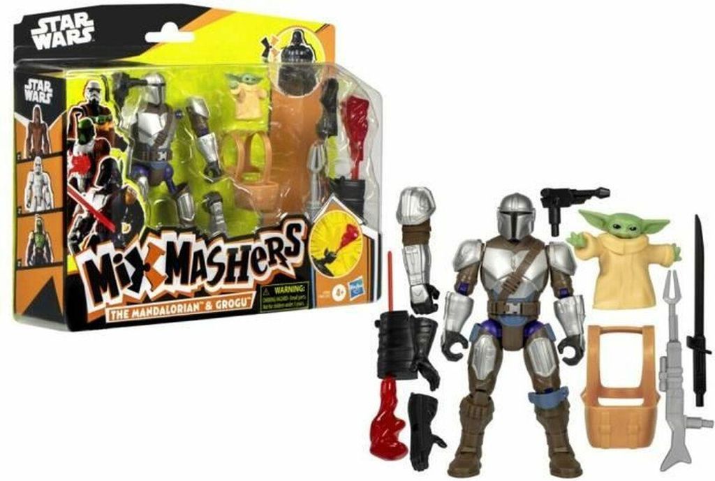Playset Hasbro MANDO GROGU DLX