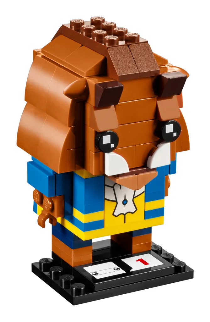 BrickHeadz La Bête 41596 Figurine à Construire Disney Collection