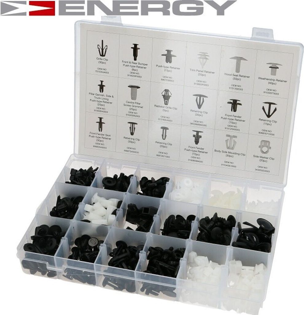 418x ENERGY Halteclipsatz Karosserie NE00756 für Honda