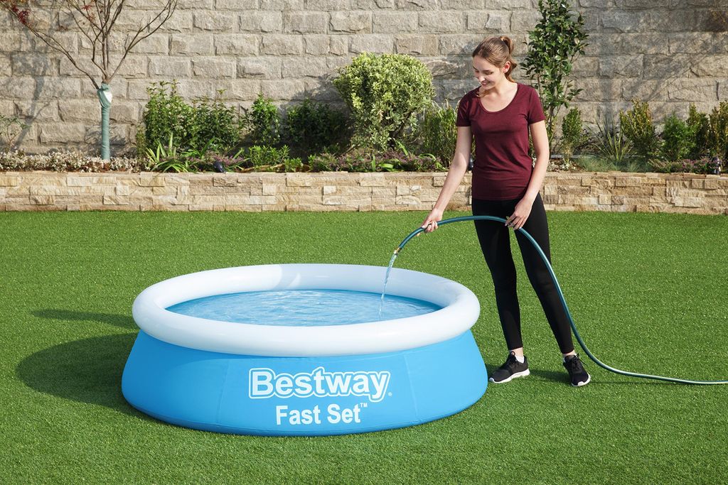 Bestway® Fast Set™ Aufstellpool ohne Pumpe Ø 244 x 61 cm, Produktbild 13