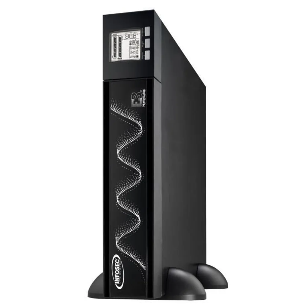 Onduleur Double Conversion 800RT 720W avec 8 sorties AC Infosec E3