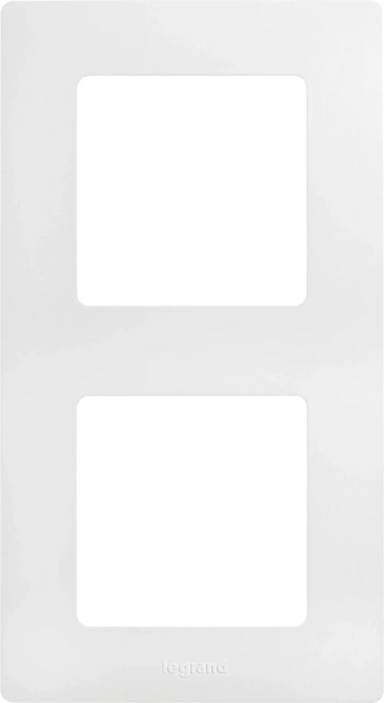 Cornice Legrand, doppia, bianco ultra, 1 pz. Immagine del prodotto 