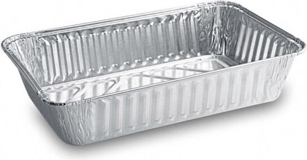 1000x Alu-Pasta Schale Lasagne-Form Auflaufform eckig 800ml 203x135x40mm