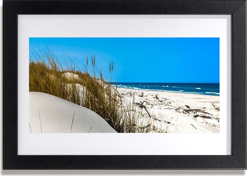 Bild 30x20 MDF-Rahmen Wandkunst Strandlandschaften