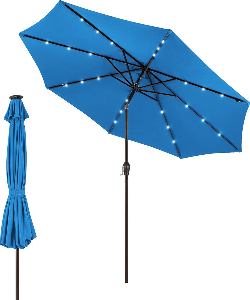 GOPLUS 3m Sonnenschirm Gartenschirm Balkonschirm Produktbild 