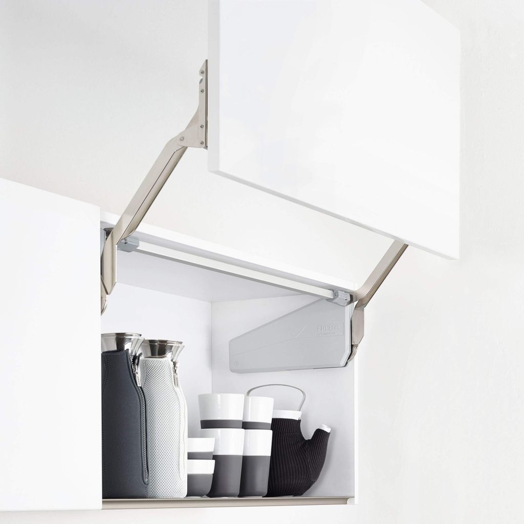 Kesseböhmer FREEslide P2us Hochliftbeschlag für Schrankhöhen von 345 - 420 mm / Klappengewicht 4,1 - 8,0 kg