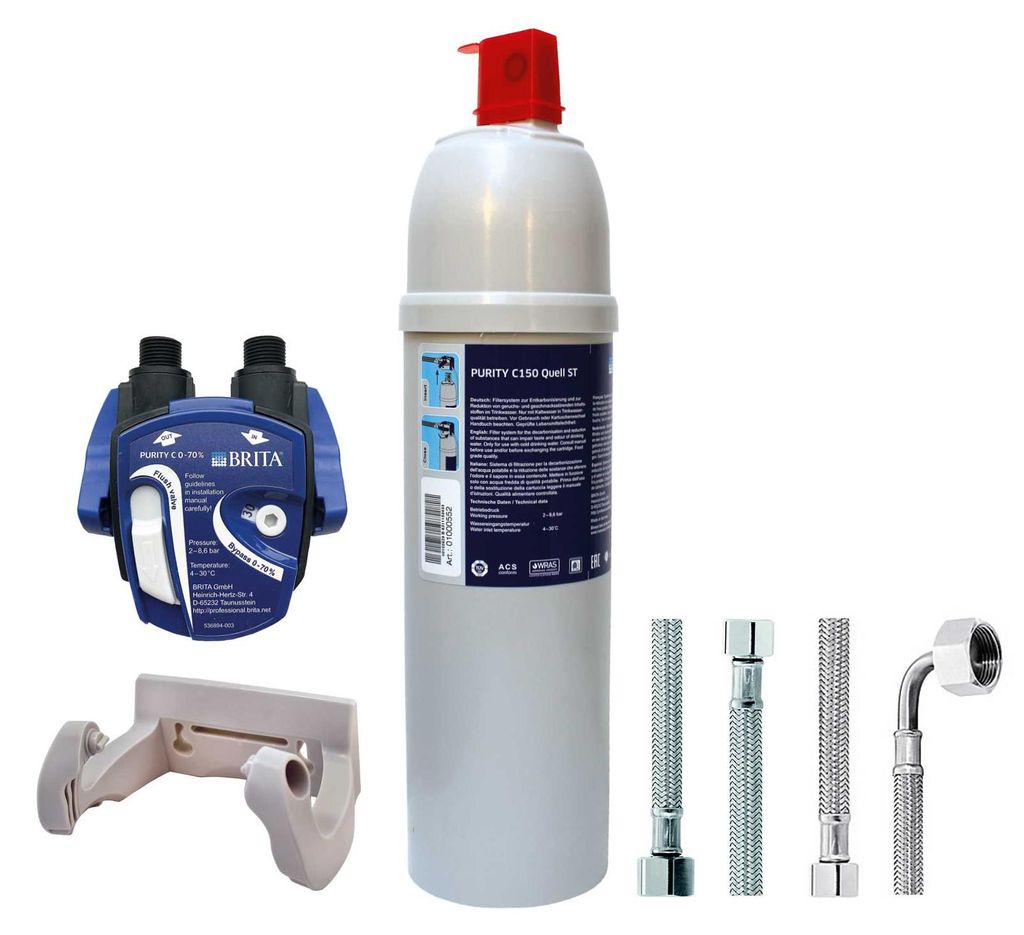 Brita Purity C 150 Quell ST Starterset Nr.8 mit Schläuchen Produktbild 