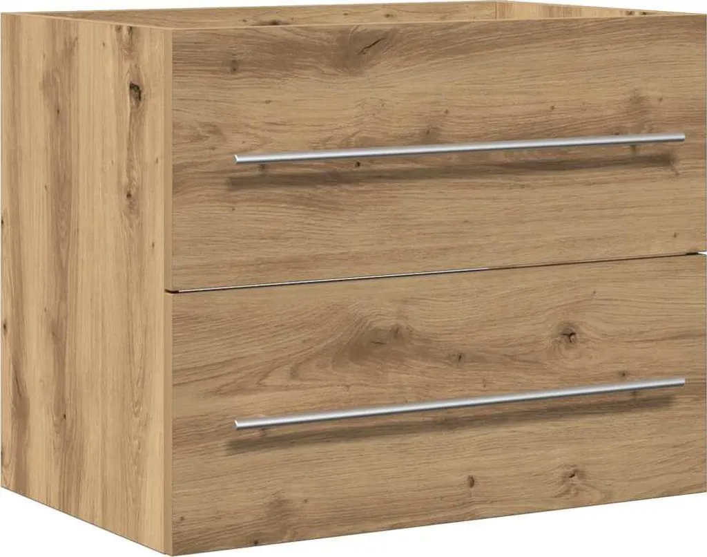 SYFAX™ Mobile Lavabo Bagno Artigianale 60x38,5x48 cm Legno Multistrato