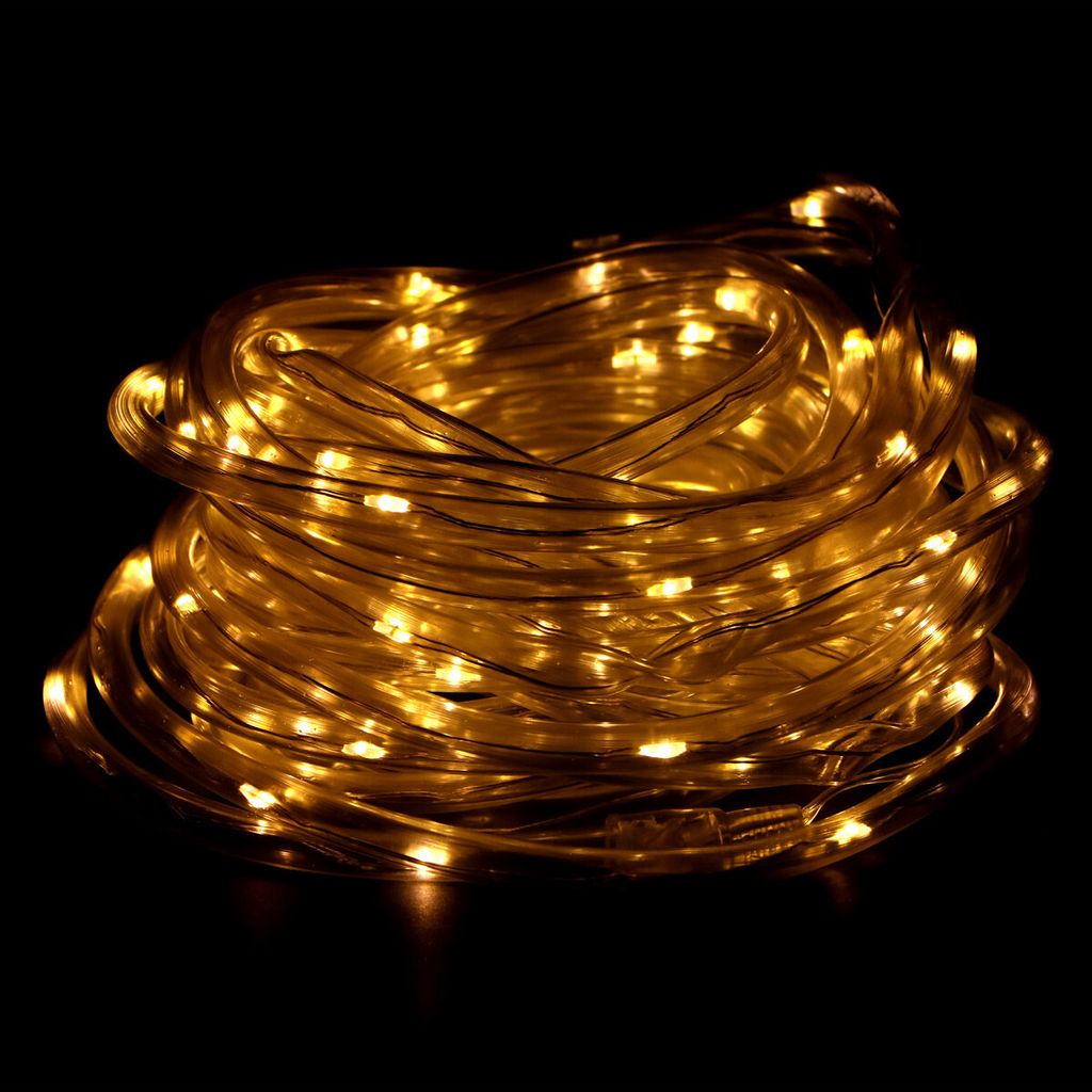 elastyczne oświetlenie sznurkowe 100 LED Energia słoneczna Zdjęcie produktu 4
