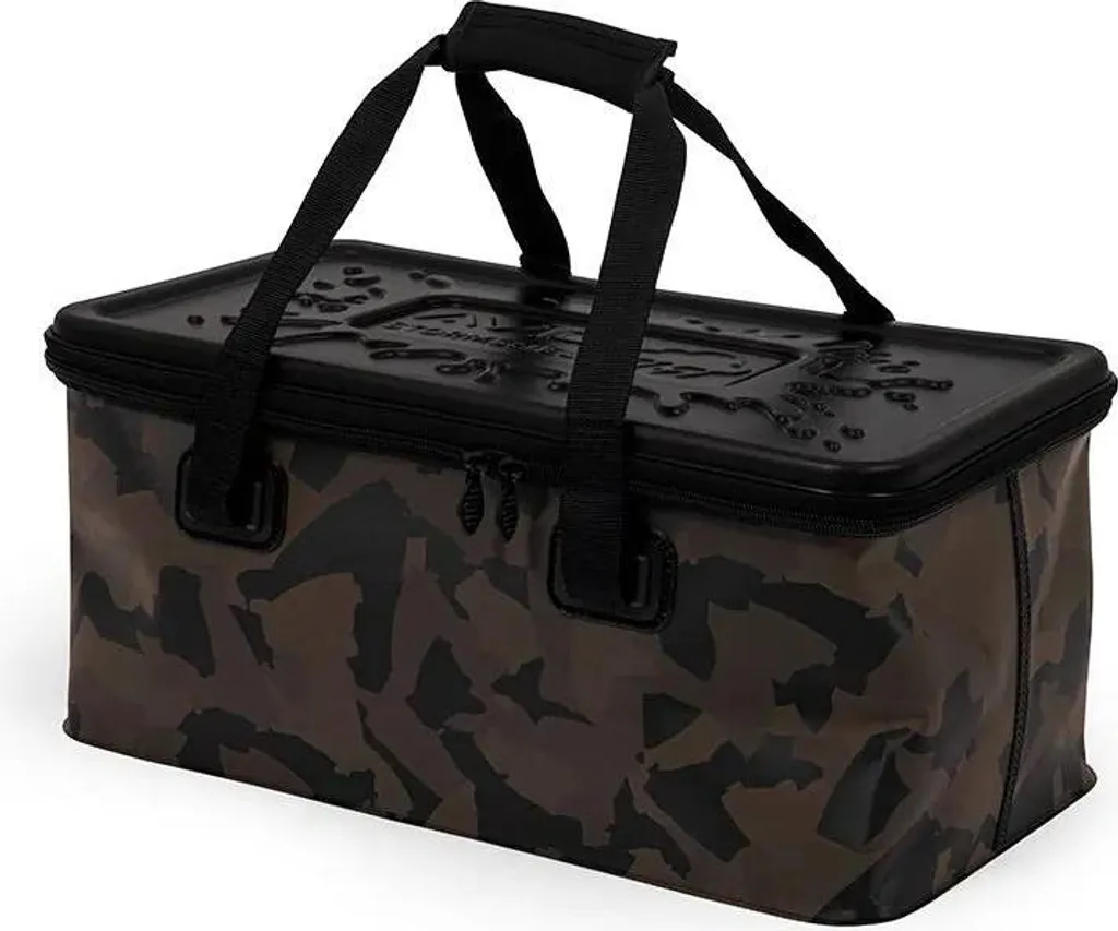 Sac Avid Carp Stormshield Eva 50L Marron - Conception Étanche et Robuste