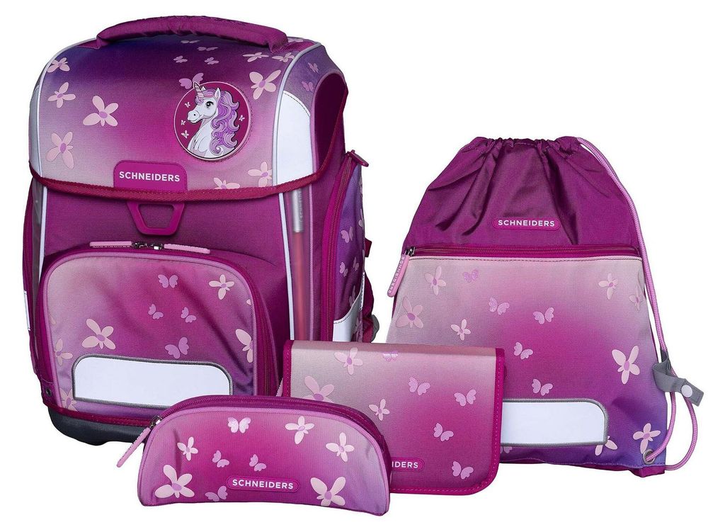 Schneiders sac d'école Ergolite Set 9 pièces Glitter Image du produit 