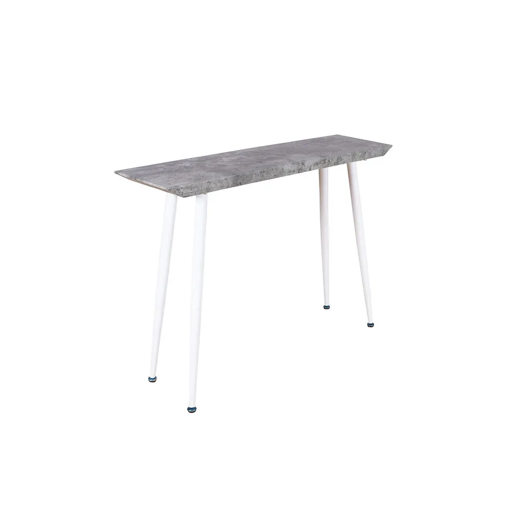 Petite Table Basse d'Appoint Edge Blanche pour Salon et Chambre Cosy