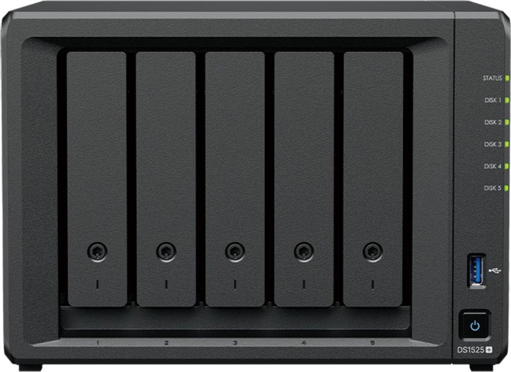 Synology DiskStation | DS1525+ | AMD Ryzen | V1500B | 8 GB Zdjęcie produktu 