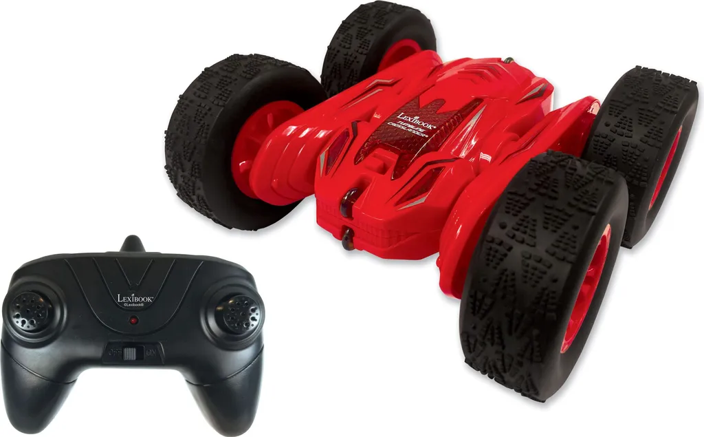 Voiture télécommandée 360° Crosslander : Rotation totale et batterie USB