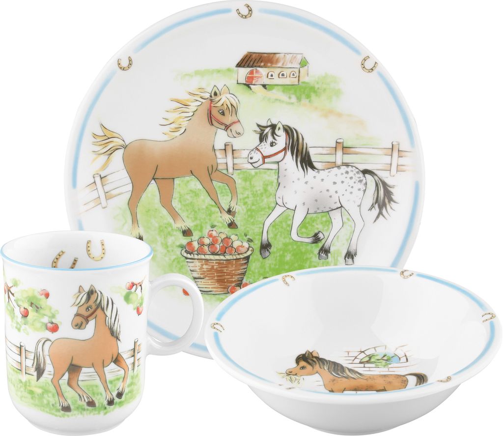 Seltmann Weiden Kompaktní sada dětského nádobí My Pony 3 ks Obrázek produktu 