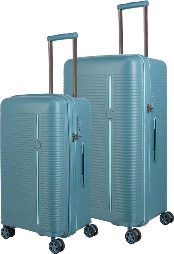 Travelite Trolley ROOMER Koffer Blau 077140-25