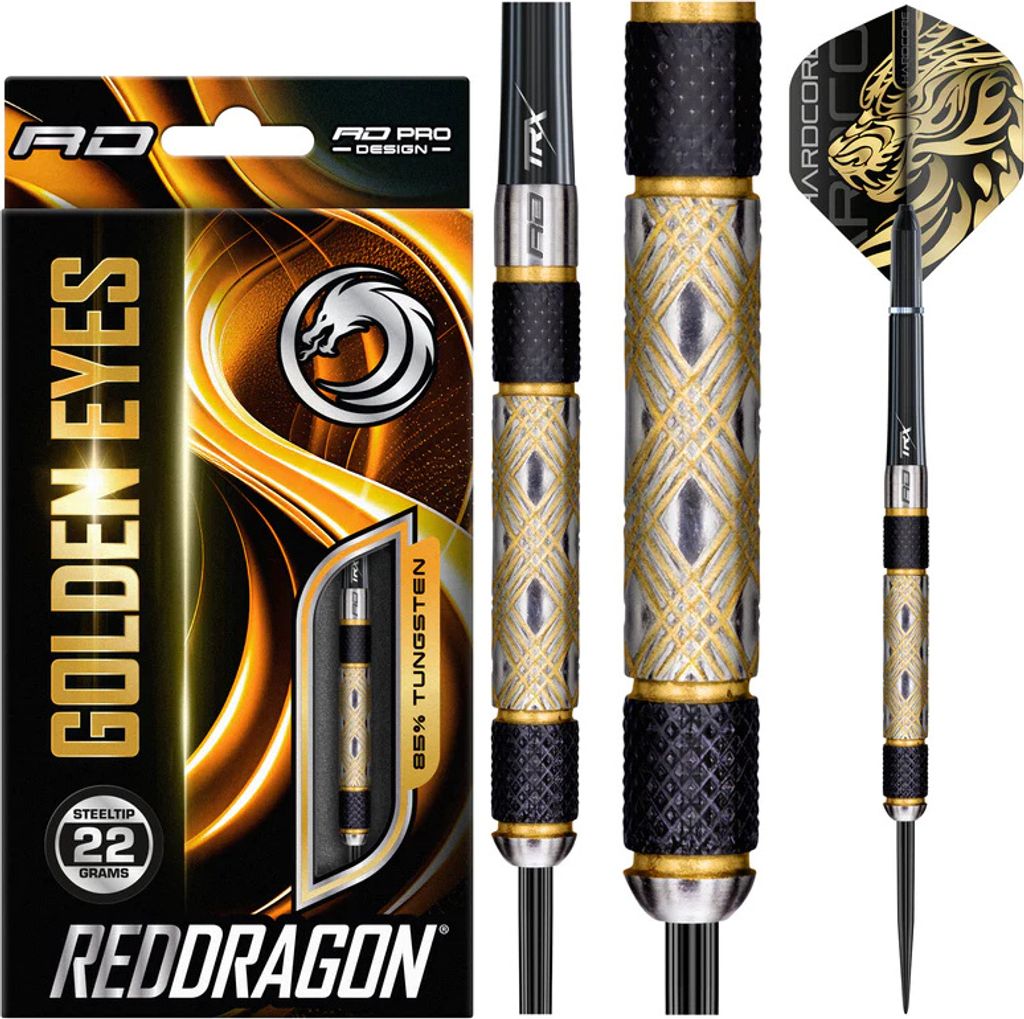 Red Dragon Golden Eyes 85% - Steeldarts