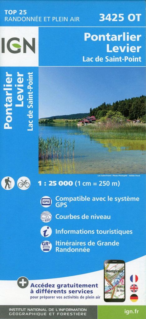 3425OT Pontarlier.Levier-Lac de St-Point