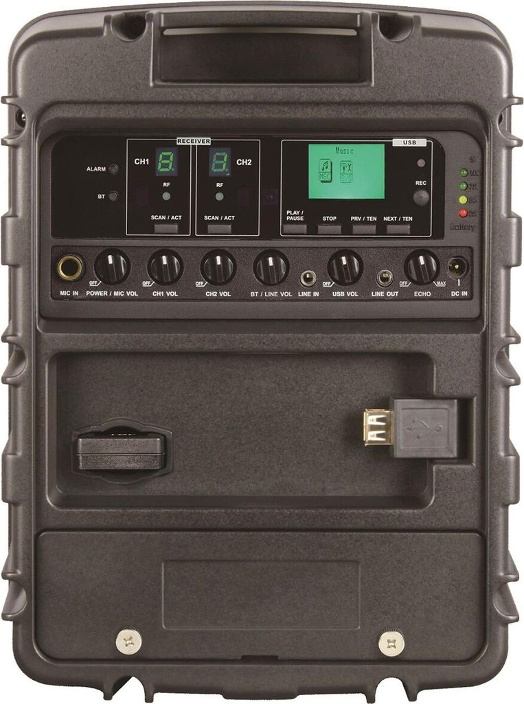 Mipro Akku-Beschallungssystem "MA-300", Mit 2 Empfängern