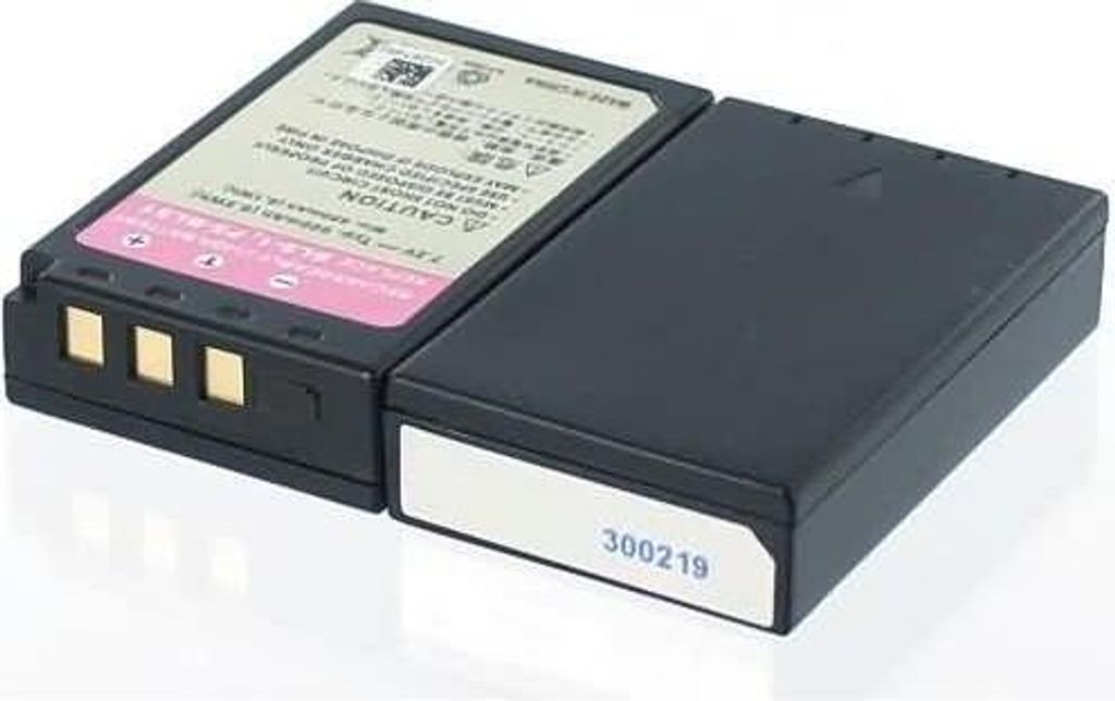 Akku für Olympus E410 Li-Ion 7,2 Volt 900 mAh schwarz.