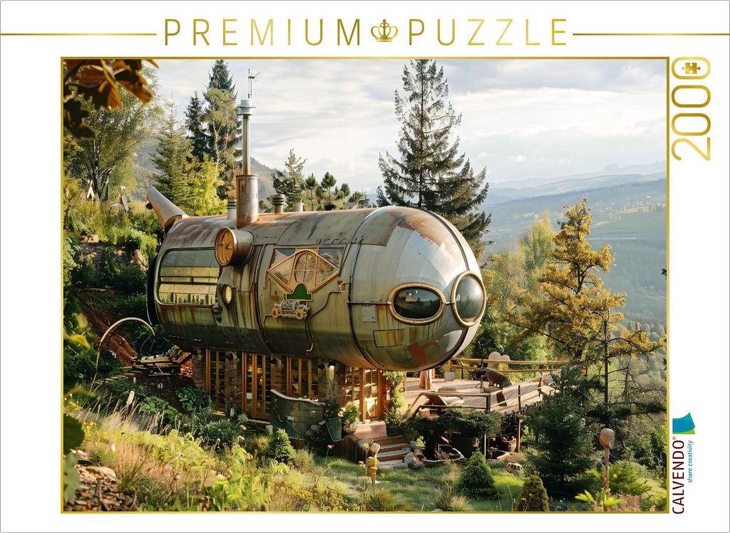 CALVENDO Puzzle Ein Motiv aus dem Kalender "Steampunk Produktbild 
