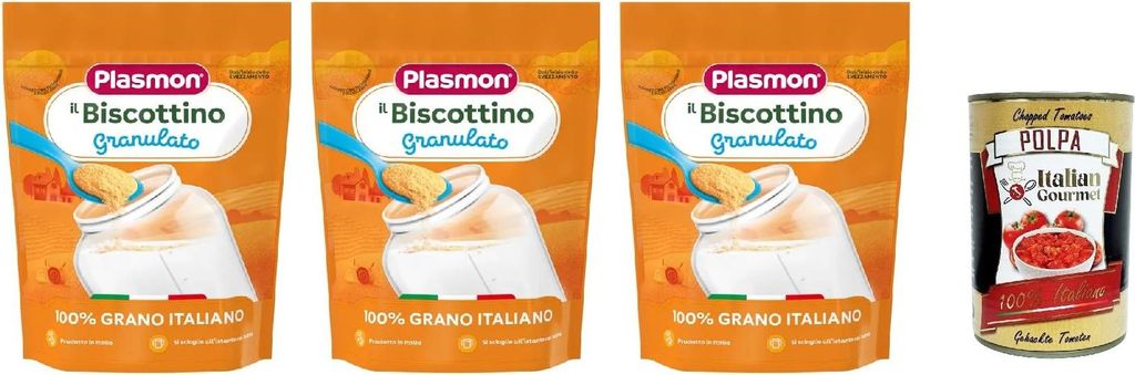Plasmon Biscottino Granulato, dal 6° mese, 100% grano Produktbild 