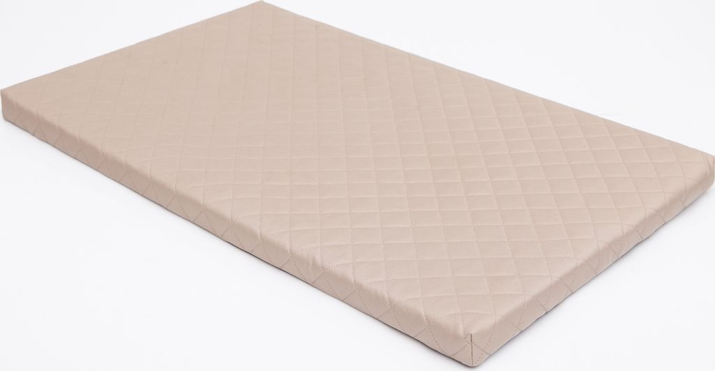 PillowPrim Hundematratze Hundesofa Liegen Hundekissen Sofa Matratze Hundekorb Bett Tierbett Weich Haustierbett Hundeliegen Kissen XXL -103x63 cm Beige