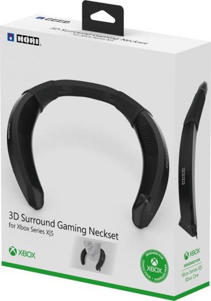 HORI 3D Sound Gaming Neckset, haut-parleurs, noir, jack Image du produit 