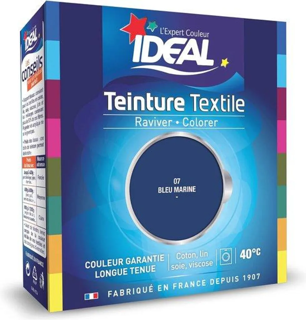 Teinture pour soie et coton coloris marron - Flacon de 75 ml solo