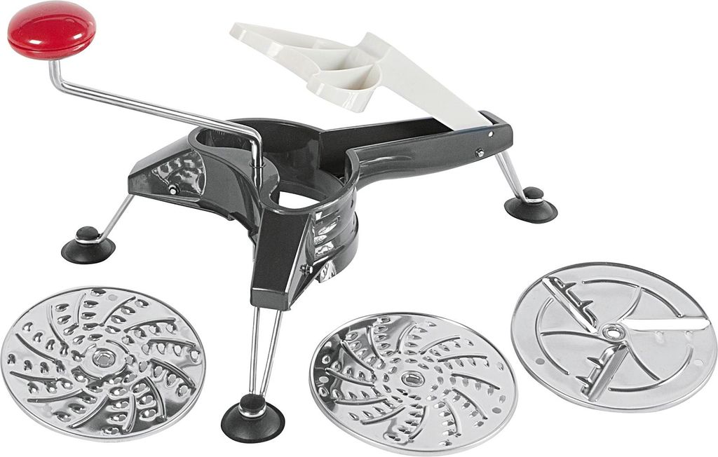 Affetta Verdure Westmark Con 3 Dischi - Lame Acciaio Inox Per Taglio Julienne E Affettatura Sicura - Foto 6