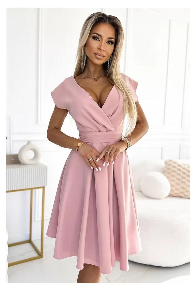 Kleid NUMOCO SCARLETT 348-9 ROSA Größe: M Produktbild 