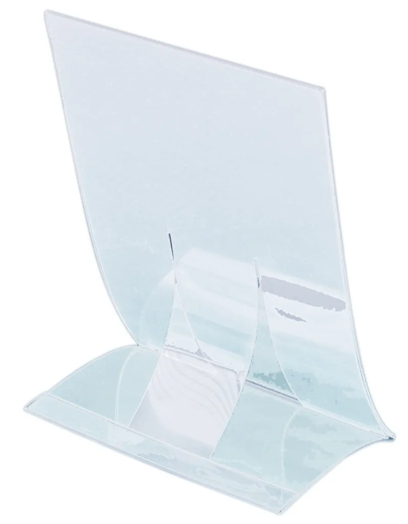 SIGEL TA160 Présentoir de Table Pliable Transparent Format A4 pour Menu