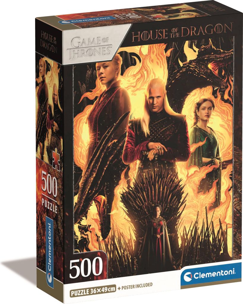 Das Haus des Drachen Puzzle 500pcs