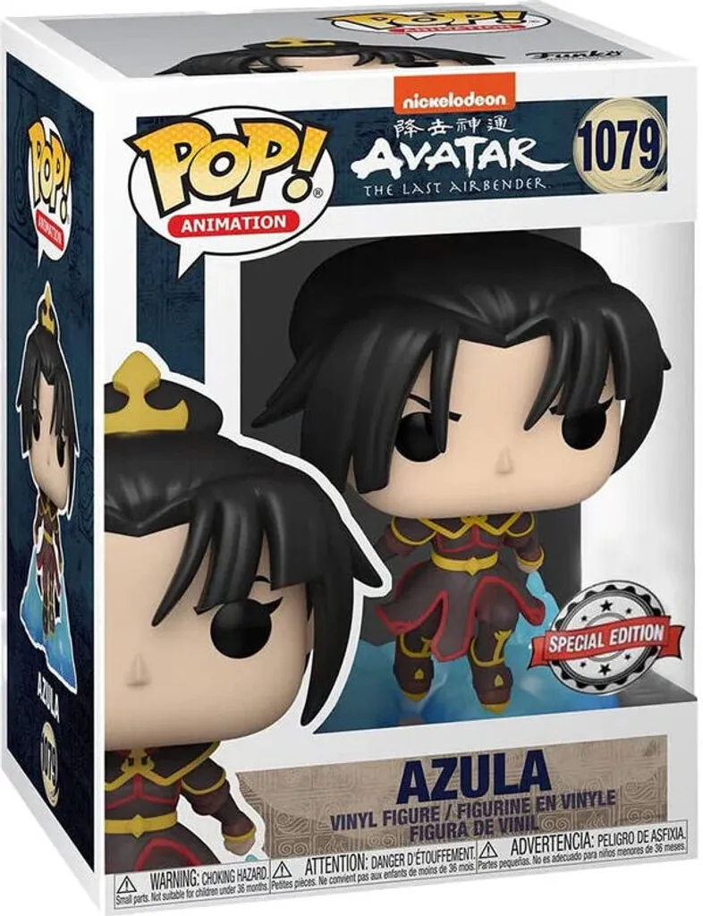 Figurine POP Azula 1079 authentique avec boîte vitrine intacte