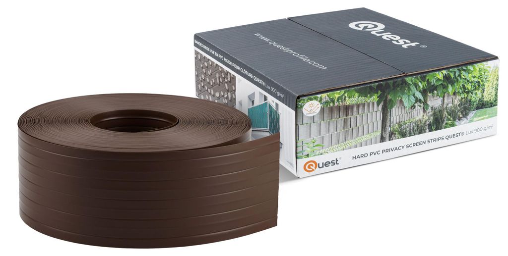 PVC-Sichtschutzstreifen 10 cm, schmale Leiste für Produktbild 