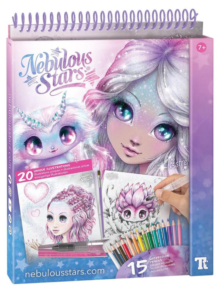 Ensemble d'aquarelles Nebulous Stars Image du produit 