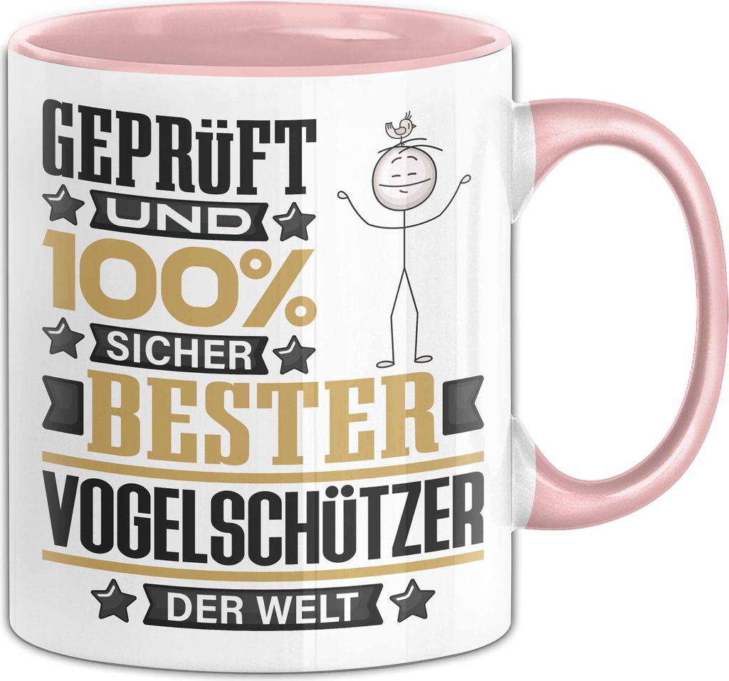 Vogelschützer Geschenk Lustiger Spruch für Vogelschützer Produktbild 