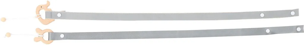 Organizzatore Mollette Capelli Bambina 2 Pezzi Coniglio Elefante - Shop Online - 3