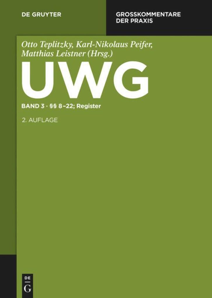 UWG 8-22 Register