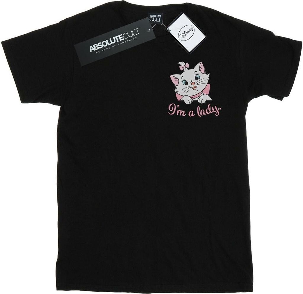 Disney - "Aristocats I'm A Lady" T-Shirt für Herren BI19447 (XXL) (Schwarz)