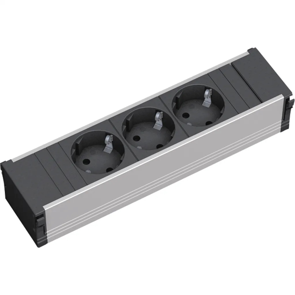 Multipresa Bachmann CONI GST18i3 - 3 Posti Schuko - SUPER PREZZO
