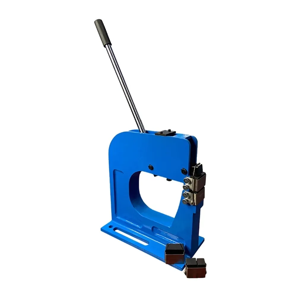Machine à étirer le métal manuelle de 16 ga, profondeur de gorge 216 mm bleu