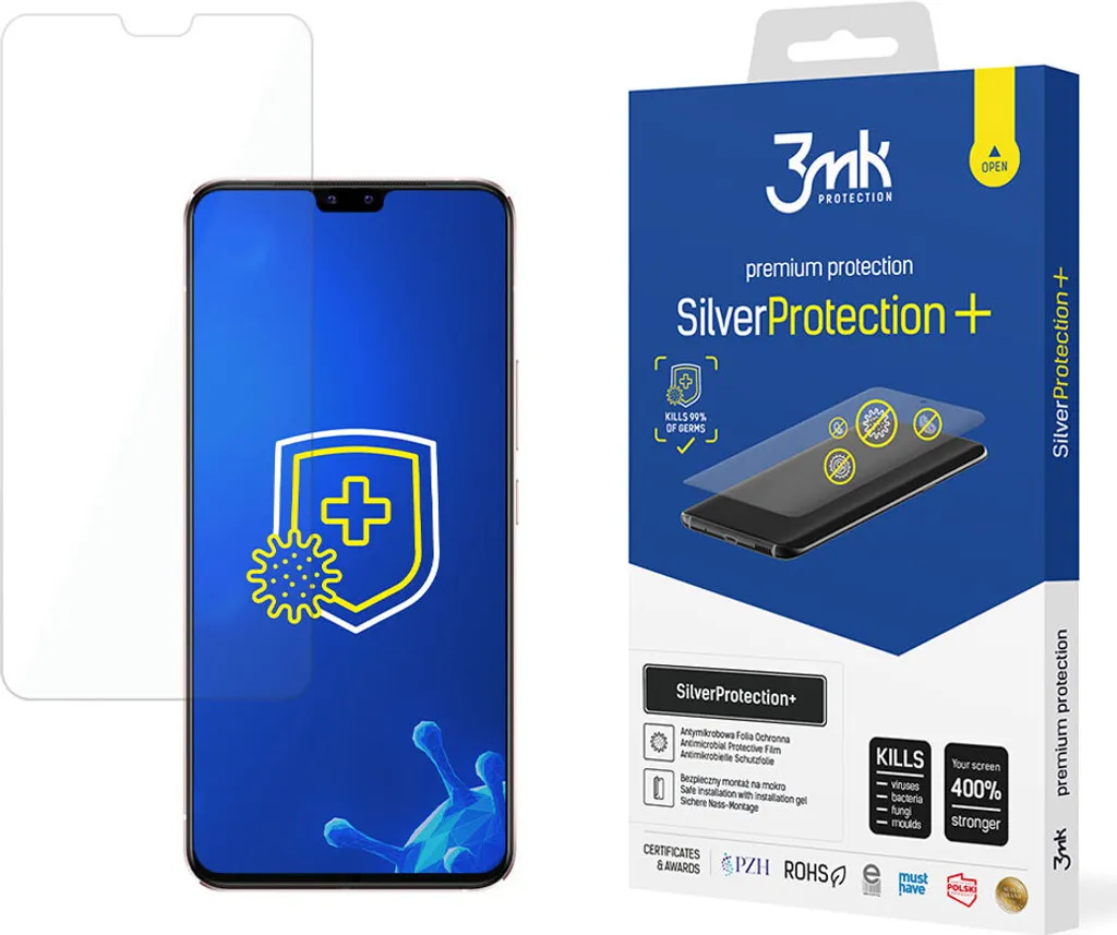 Pellicola Protettiva 3mk Silver Protection+ per Vivo S9 5G 3mk+